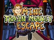 Play Mine Train Monkey Escape