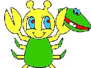 Spielen Funny Crab Coloring Game