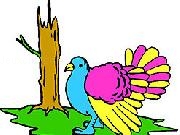 Play Alone turkey Coloring Game