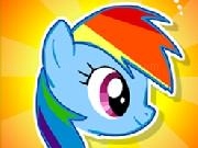 Play Flappy rainbow pony
