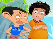 Play Sam with Mr.Bean Dress Up Game