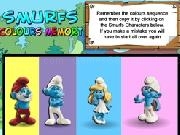 Play Smurfs Colours Memory