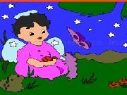 Play Kids Garden Coloring