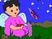 Play Kids Garden Colorings