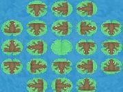 Play Frog Leap Solitaire