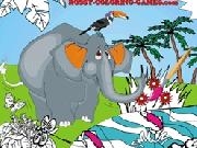 Play Coloring Elephant