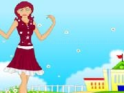 Play Wonderful Spring Girl Dress Up