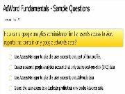 Play Google Adwords Practice Test