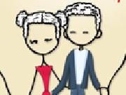 Play Valentine Love Pair Stroke Doll dressup
