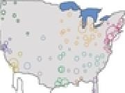 Play Map of USA Megaregions