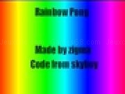 Play Rainbow Pong