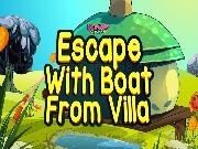 Play Escape With Boat From Villa