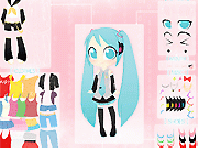 Play Miku Hatsune Dress Up