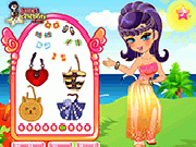 Play Hawaiian Skirts Dressup