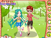 Play Lovely Boy and Girl Dressup