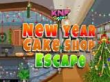 Play new year cake shop escape