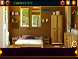 Play Sandalwood color house escape