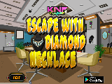 Play Escape with diamond necklace