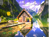 Play Glacial mountain lake escape