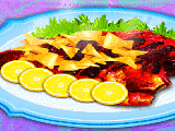 Play Cooking fresh red fish