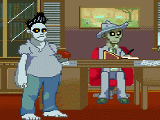 Play Dead detective vs nine deaths cat