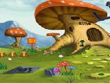 Play Mushroom house puppy escape