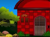 Play red wall house escape