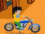 Play young boy motorcycle escape
