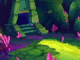 Play the circle-crystal cave escape