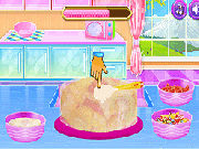 Play Fruity Ice Cream Cake Cooking