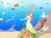 Play Mermaid Sea Decoration