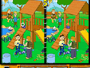 Play Kids Playground Difference Game