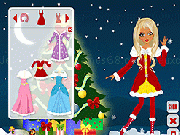 Play Christmas Lady Dressup