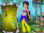 Play Princess Jasmine Dress Up