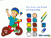 Play Caillou Coloring
