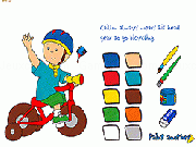 Jugar a Caillou Coloring
