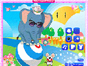 Play Baby Elephant Dressup