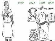 Play 1900-1930's Fashion Style Dress Up