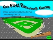 Play The first baseball game