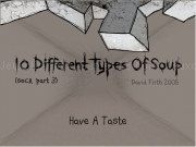 Play 10 different types of soup