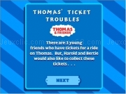 Play Thomas and friends - thomas ticket trouble