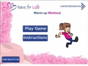 Play Race for life - warm up workout