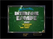 Play Top secret kids - interface escape