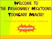 Play The fashionably nicktoons tooncard maker