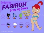 Play Dudettes fashion dress up game