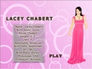 Play Lacey chabert dress up game