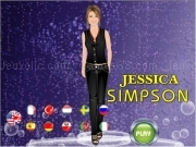Play Cute jessica simpson dress up game