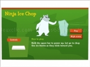 Play Ninja ice chop