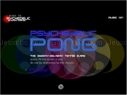 Play Psychedelic pong