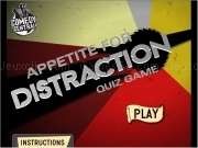 Play Appetite for distraction quiz game